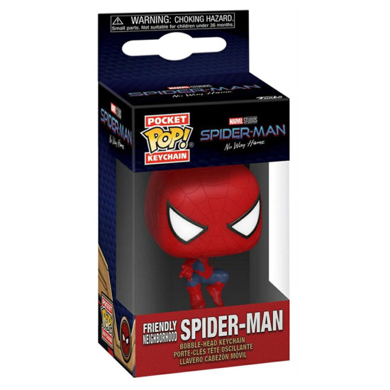 Funko Pop! Μπρελόκ: Leaping Spider-Man 2 (No Way Home S3)